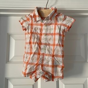Baby Gap Button Up Romper